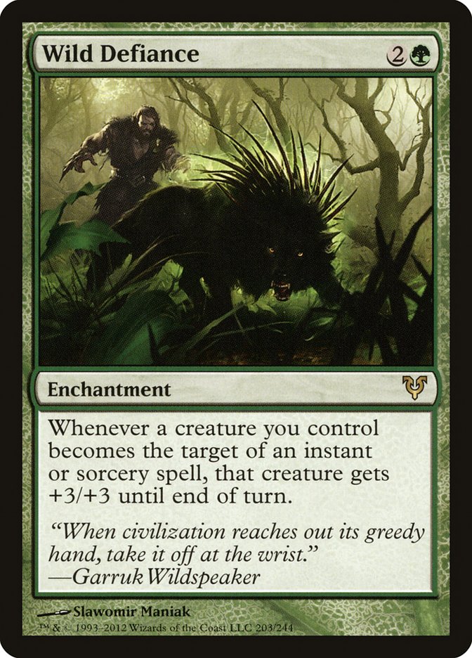 Wild Defiance 203/244 (Avacyn Restored)  - Foil | Good Games Morley
