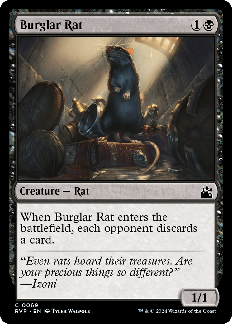 Burglar Rat [Ravnica Remastered] | Good Games Morley