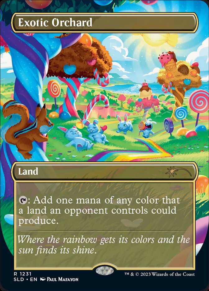 Exotic Orchard (Borderless) [Secret Lair Drop Series] | Good Games Morley