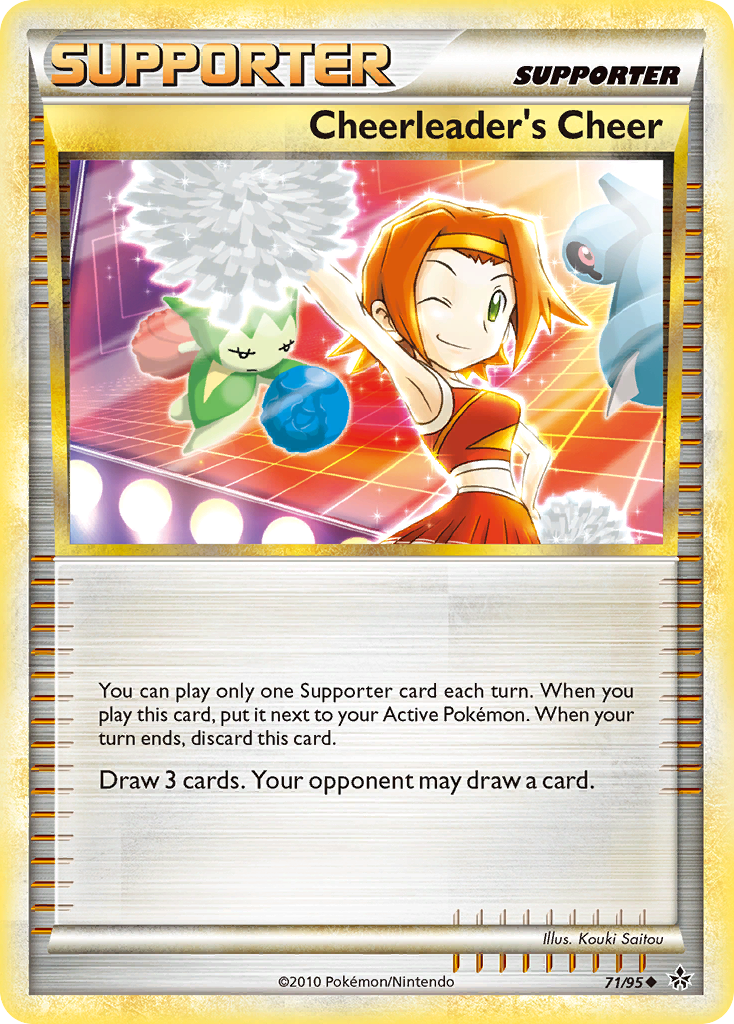 Cheerleader's Cheer (71/95) [HeartGold & SoulSilver: Unleashed] | Good Games Morley