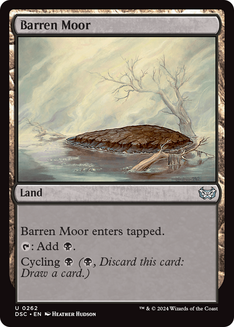 Barren Moor [Duskmourn: House of Horror Commander] | Good Games Morley