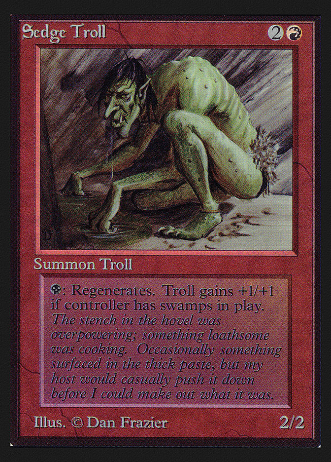 Sedge Troll [International Collectors' Edition] | Good Games Morley