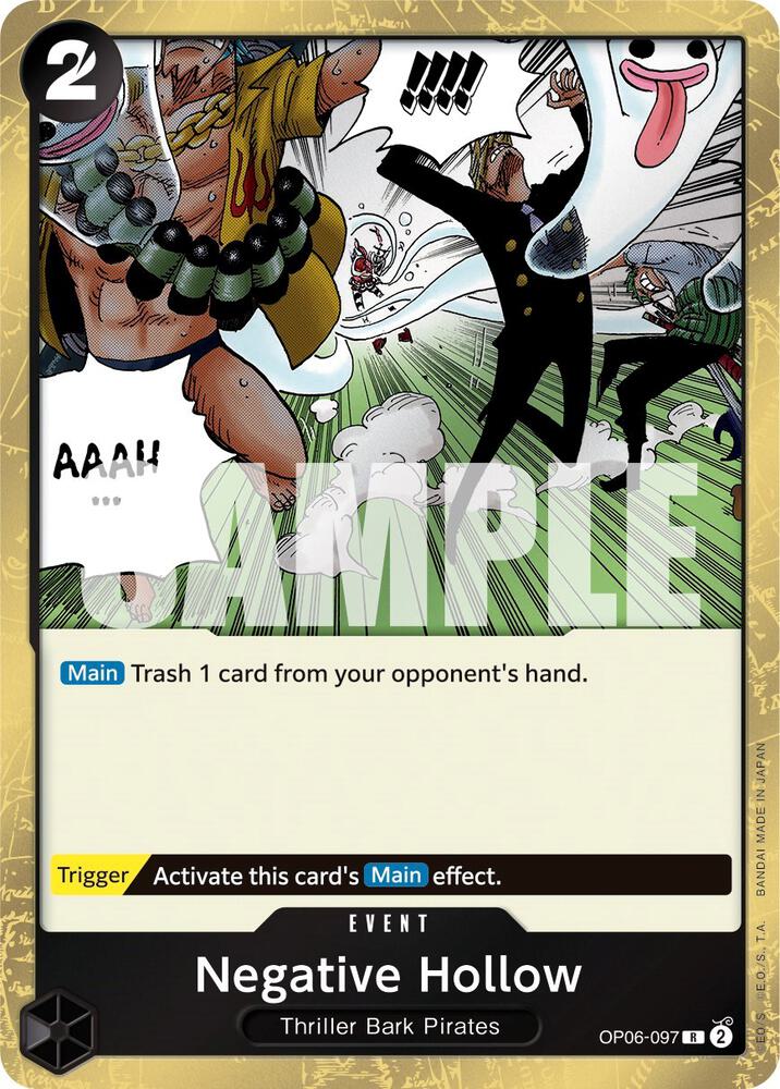 Negative Hollow OP06-097 (Wings of the Captain)  - Foil | Good Games Morley