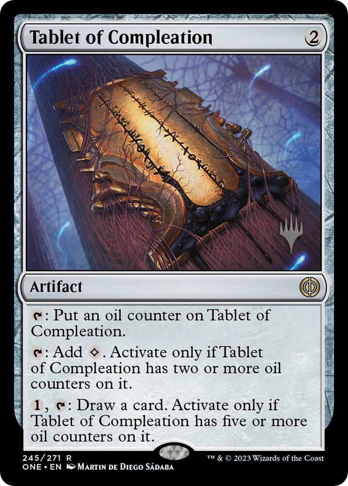 Tablet of Compleation 245 (Promo Pack: Phyrexia: All Will Be One)  | Good Games Morley