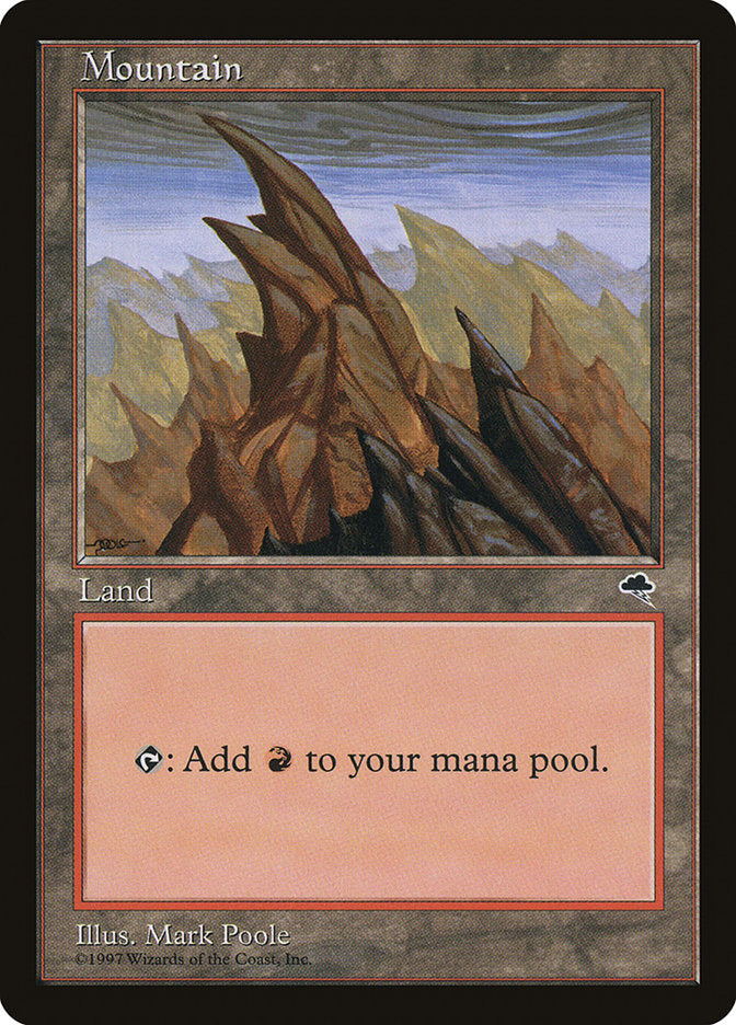 Mountain (All Peaks Pointing Left) [Tempest] | Good Games Morley