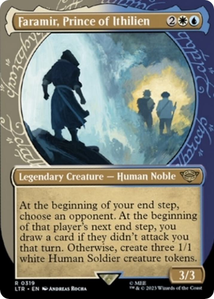 Faramir, Prince of Ithilien 319 (Universes Beyond: The Lord of the Rings: Tales of Middle-earth)  - Showcase Foil | Good Games Morley
