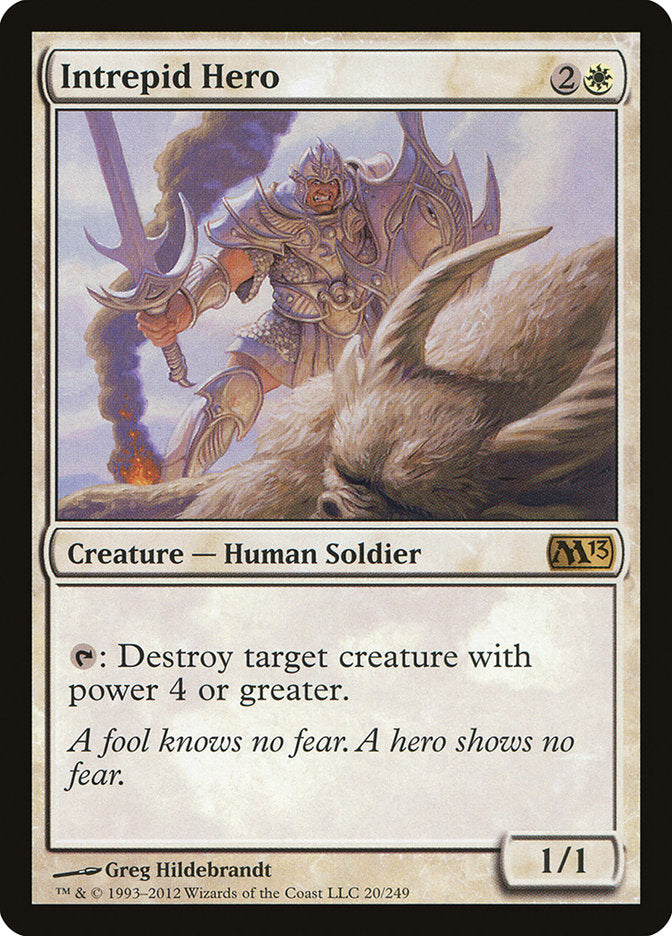 Intrepid Hero 20 (Magic 2013 (M13))  | Good Games Morley