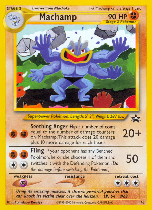 Machamp (43) [Wizards of the Coast: Black Star Promos] | Good Games Morley