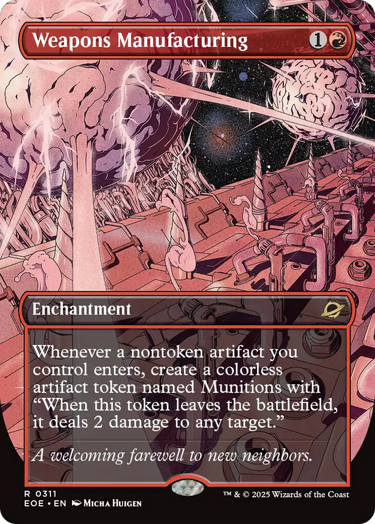 Weapons Manufacturing (Borderless) [Edge of Eternities] | Good Games Morley