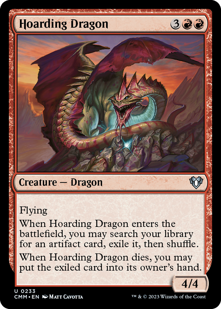 Hoarding Dragon [Commander Masters] | Good Games Morley