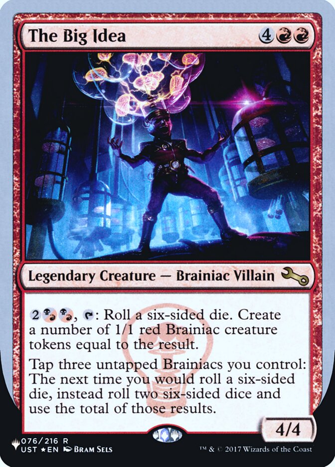 The Big Idea (Unfinity Foil Edition) [The List] | Good Games Morley