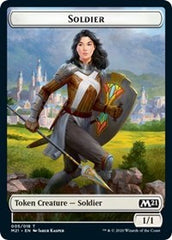 Soldier // Weird Double-Sided Token [Core Set 2021 Tokens] | Good Games Morley