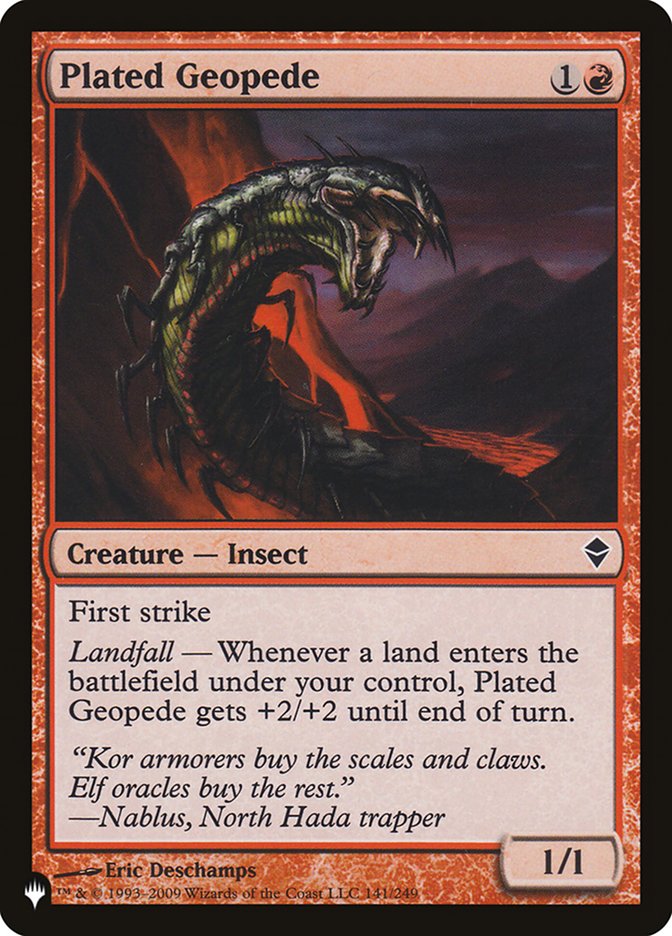 Plated Geopede [The List] | Good Games Morley