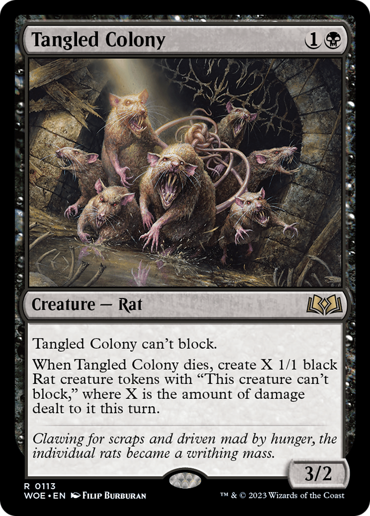 Tangled Colony [Wilds of Eldraine] | Good Games Morley