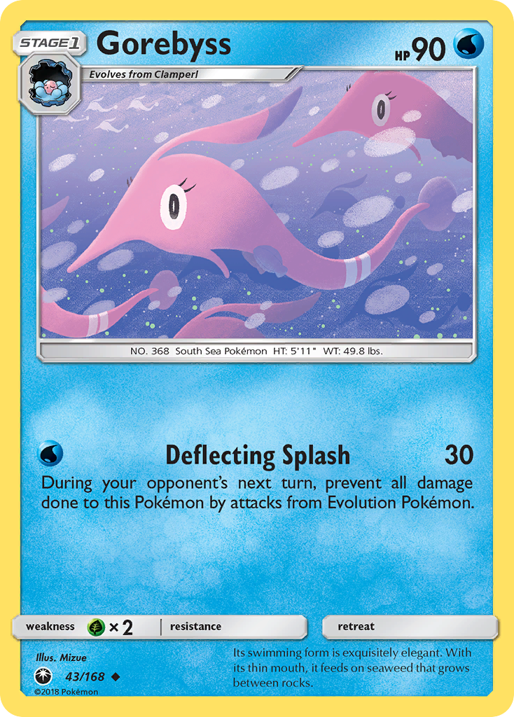 Gorebyss (43/168) [Sun & Moon: Celestial Storm] | Good Games Morley