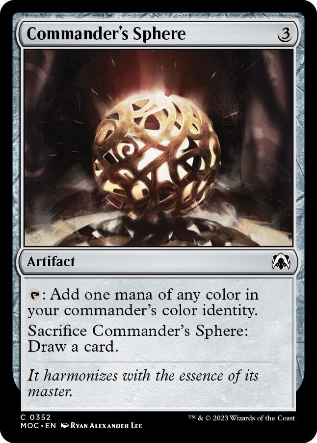 Commander's Sphere 352/444 (Commander: March of the Machine)  | Good Games Morley