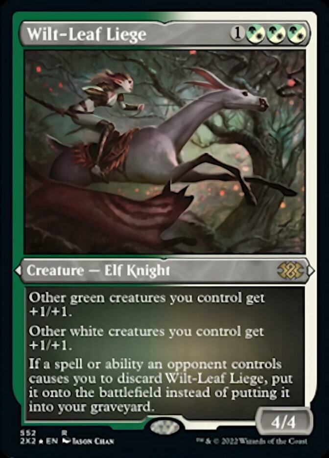 Wilt-Leaf Liege (Foil Etched) [Double Masters 2022] | Good Games Morley