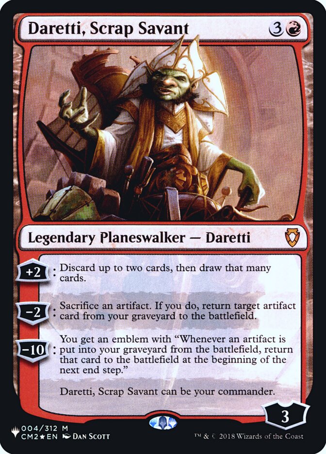 Daretti, Scrap Savant [Secret Lair: Heads I Win, Tails You Lose] | Good Games Morley