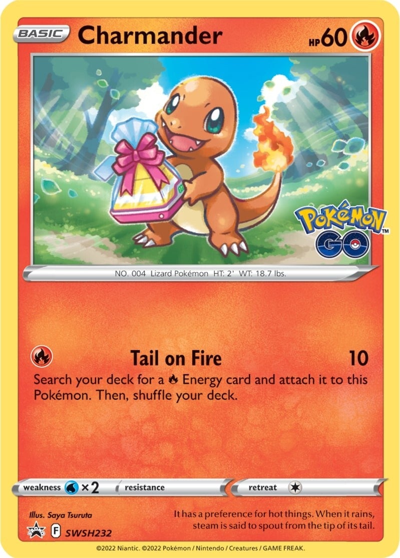 Charmander (SWSH232) [Sword & Shield: Black Star Promos] | Good Games Morley