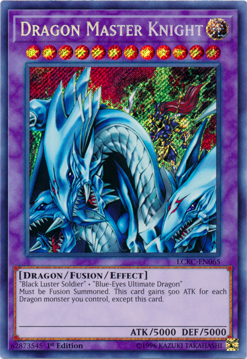Dragon Master Knight [LCKC-EN065] Secret Rare | Good Games Morley