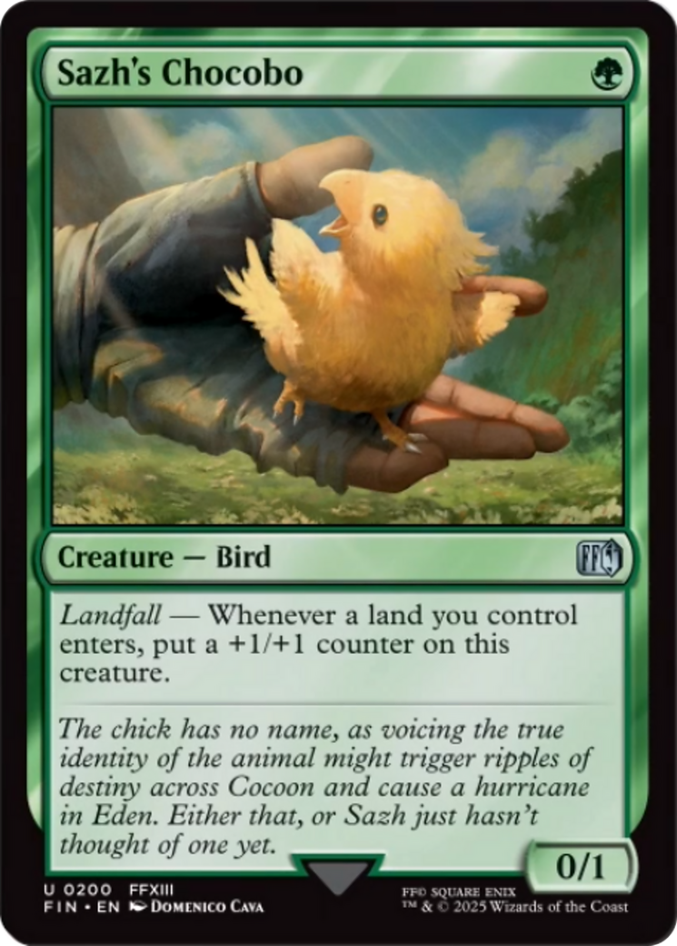 Sazh's Chocobo [FINAL FANTASY] | Good Games Morley
