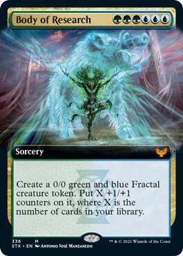 Body of Research Extended Art 336 (Strixhaven: School of Mages)  - Foil | Good Games Morley