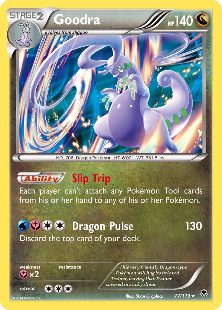 Goodra (77/119) [XY: Phantom Forces] | Good Games Morley