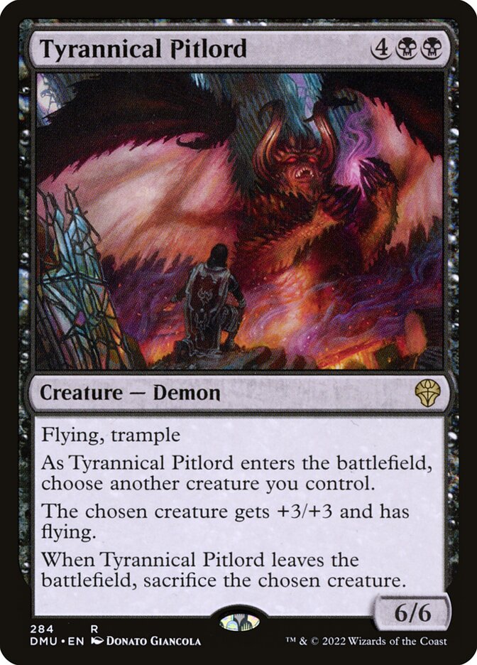 Tyrannical Pitlord 284/281 (Dominaria United)  | Good Games Morley