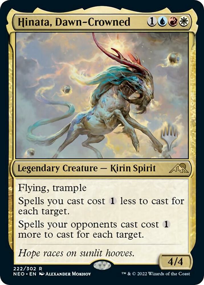 Hinata Dawn Crowned 222 (Promo Pack: Kamigawa: Neon Dynasty)  | Good Games Morley