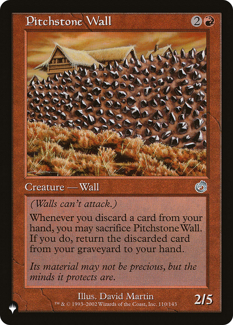 Pitchstone Wall [The List] | Good Games Morley
