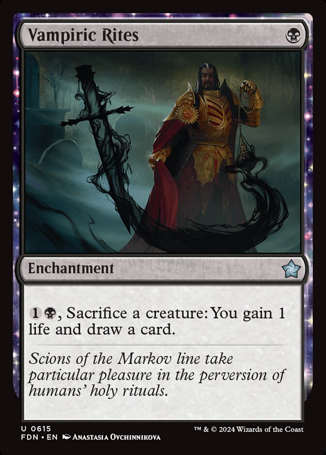 Vampiric Rites 615/291 (Foundations)  | Good Games Morley