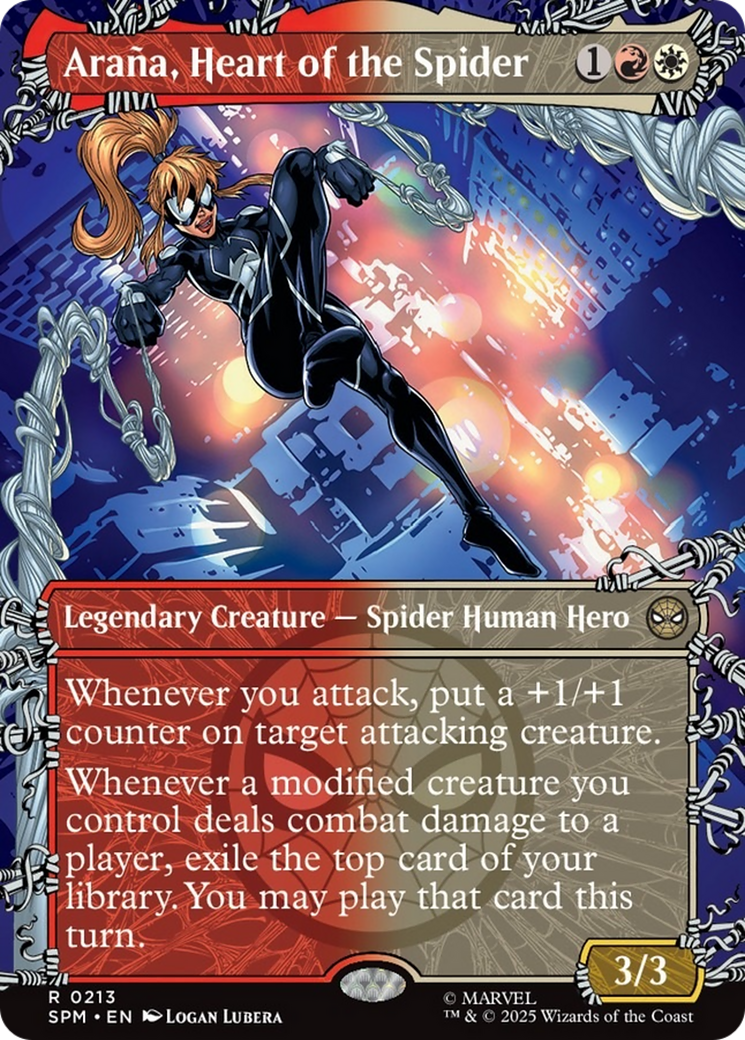 Arana, Heart of the Spider (Borderless) [Marvel's Spider-Man] | Good Games Morley