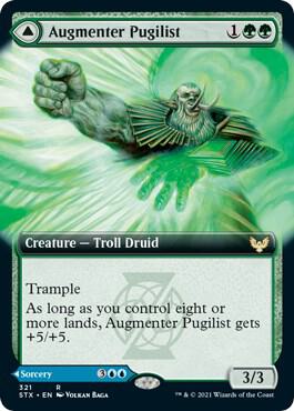 Augmenter Pugilist Extended Art 321 (Strixhaven: School of Mages)  - Foil | Good Games Morley