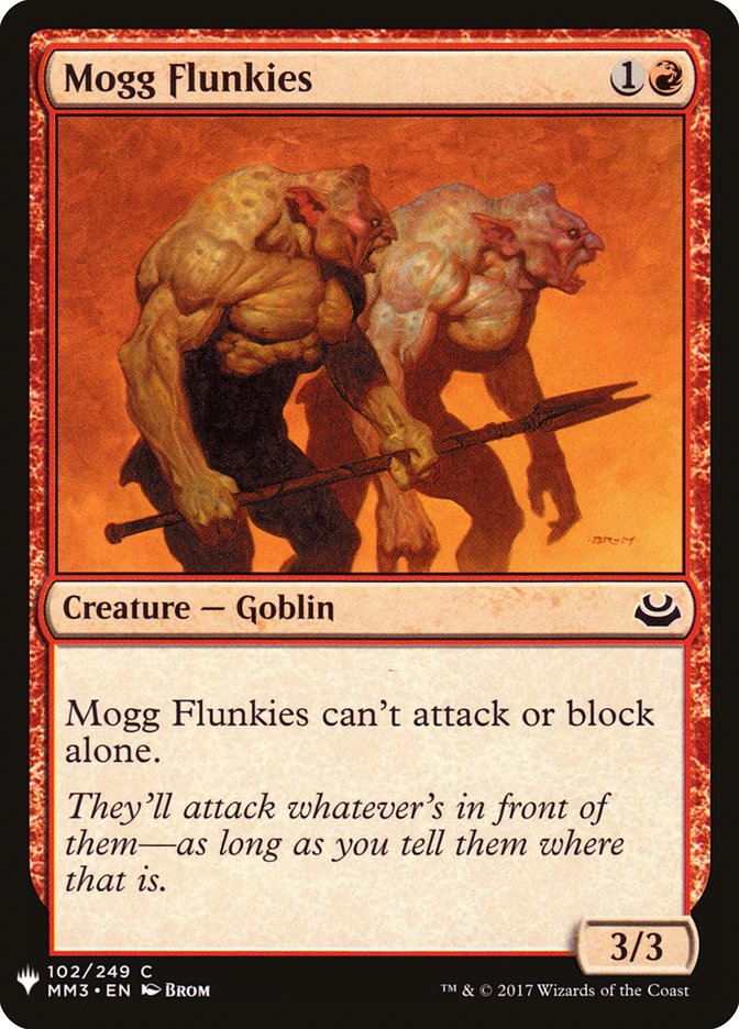 Mogg Flunkies [Mystery Booster] | Good Games Morley