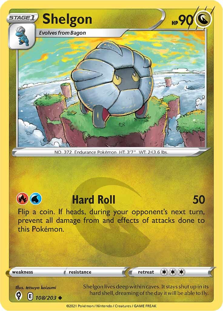 Shelgon (108/203) [Sword & Shield: Evolving Skies] | Good Games Morley