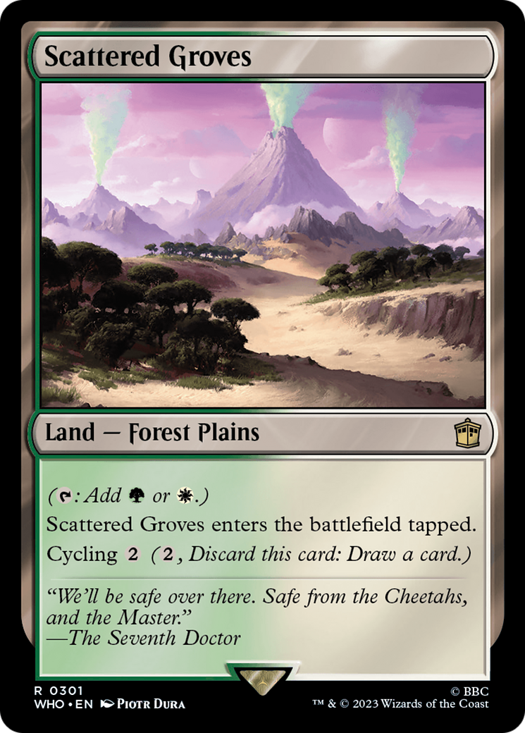 Scattered Groves [Doctor Who] | Good Games Morley