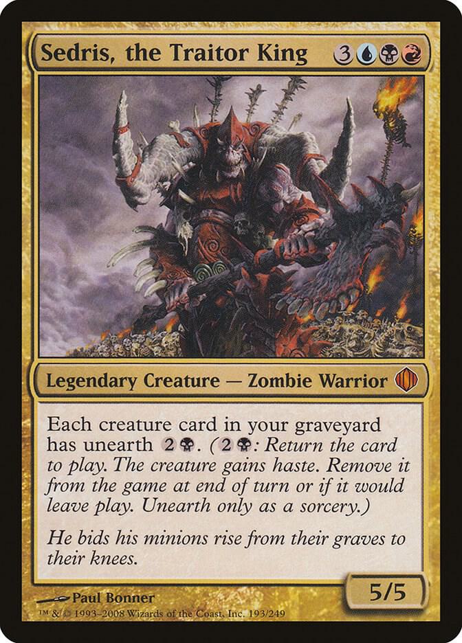Sedris, the Traitor King 193/249 (Shards of Alara)  | Good Games Morley