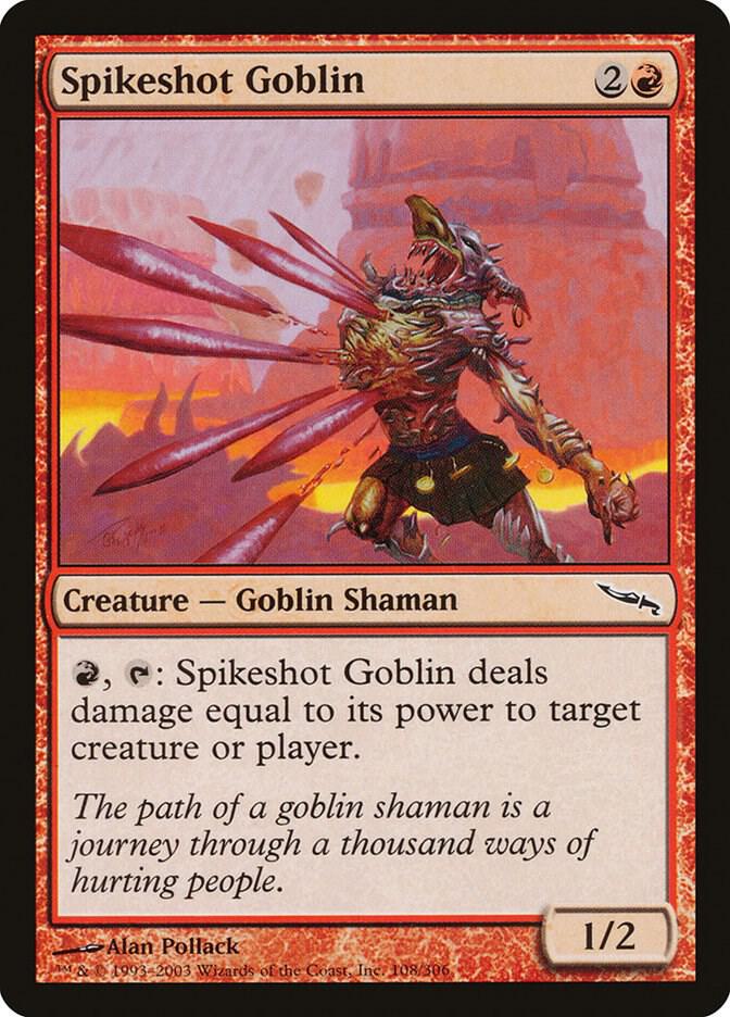 Spikeshot Goblin 108/306 (Mirrodin)  | Good Games Morley
