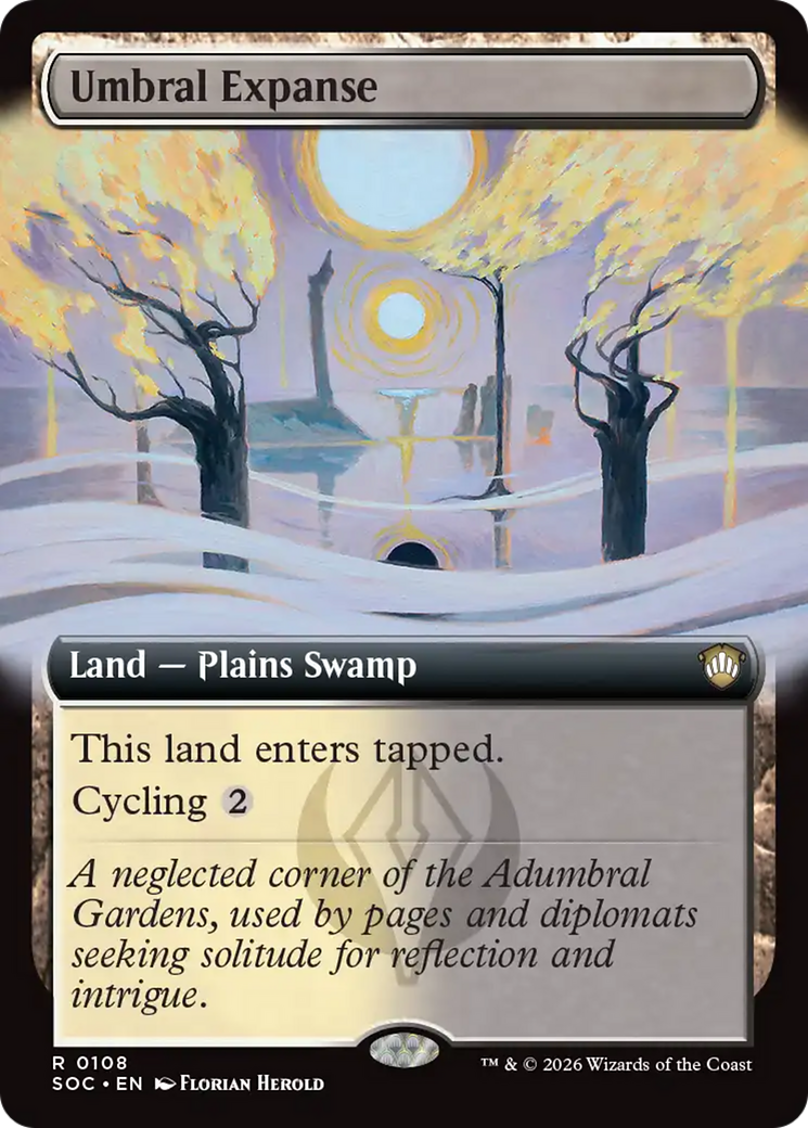 Umbral Expanse (Extended Art) [Secrets of Strixhaven Commander] | Good Games Morley