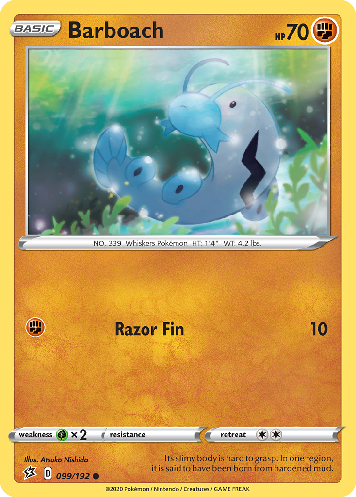Barboach (099/192) [Sword & Shield: Rebel Clash] | Good Games Morley