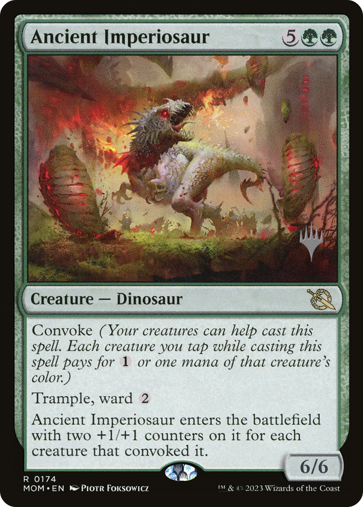 Ancient Imperiosaur (Promo Pack) [March of the Machine Promos] | Good Games Morley