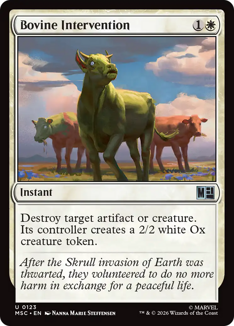 Bovine Intervention [Marvel Super Heroes Commander] | Good Games Morley