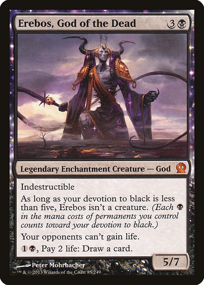 Erebos, God of the Dead 85/249 (Theros)  | Good Games Morley