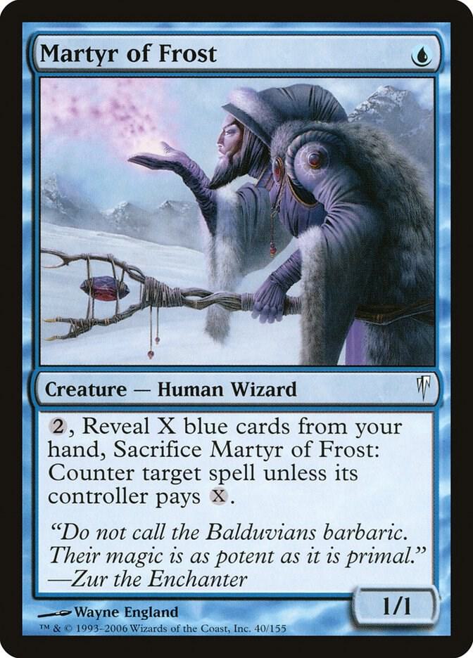 Martyr of Frost 40/155 (Coldsnap)  | Good Games Morley