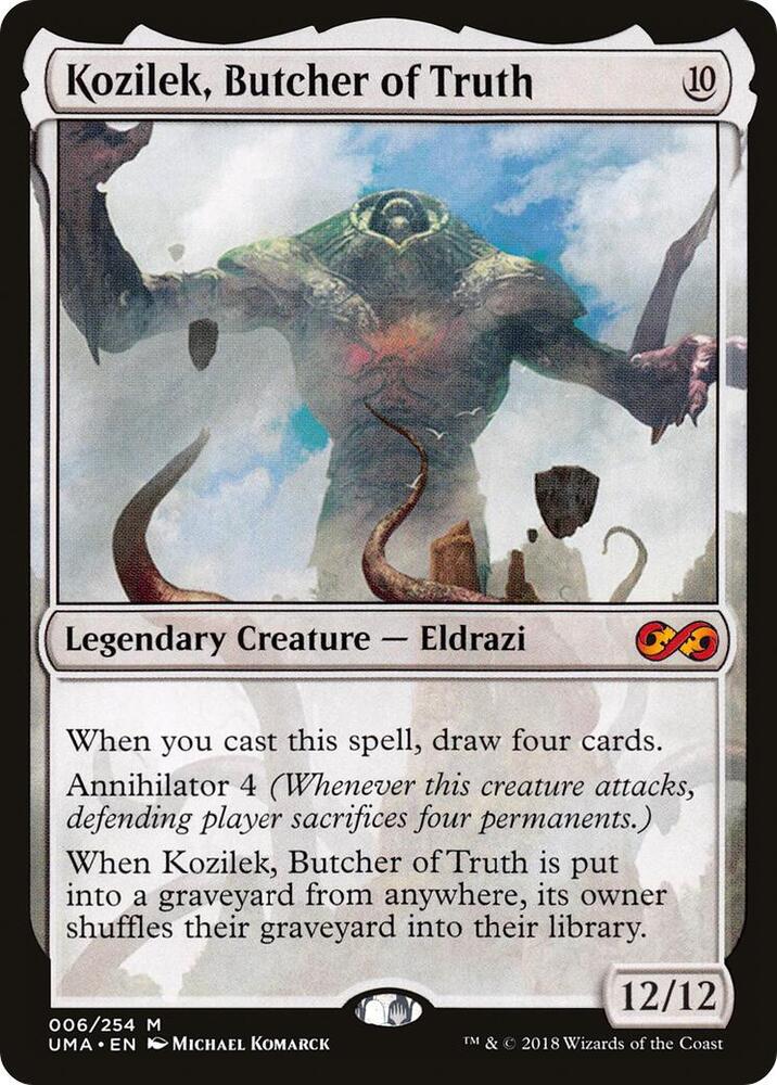 Kozilek, Butcher of Truth 6/254 (Ultimate Masters)  - Foil | Good Games Morley