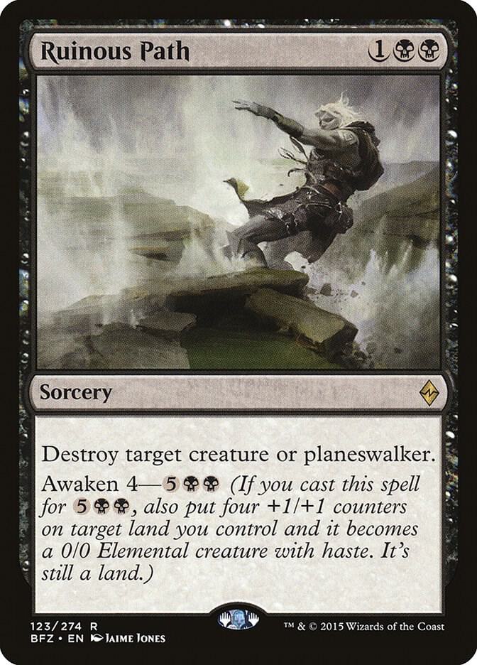 Ruinous Path 123/274 (Battle for Zendikar)  - Foil | Good Games Morley