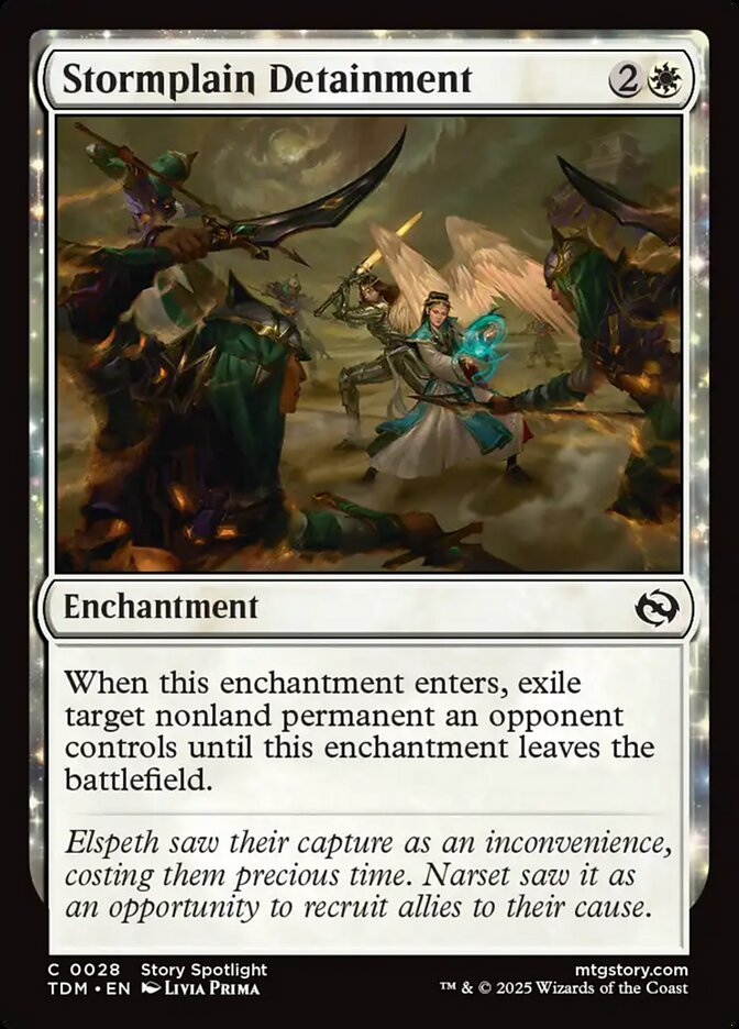 Stormplain Detainment 28/291 (Tarkir: Dragonstorm)  - Foil | Good Games Morley