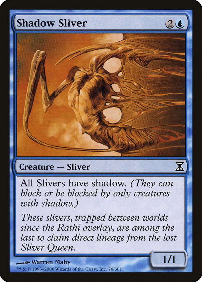 Shadow Sliver 76/301 (Time Spiral)  | Good Games Morley
