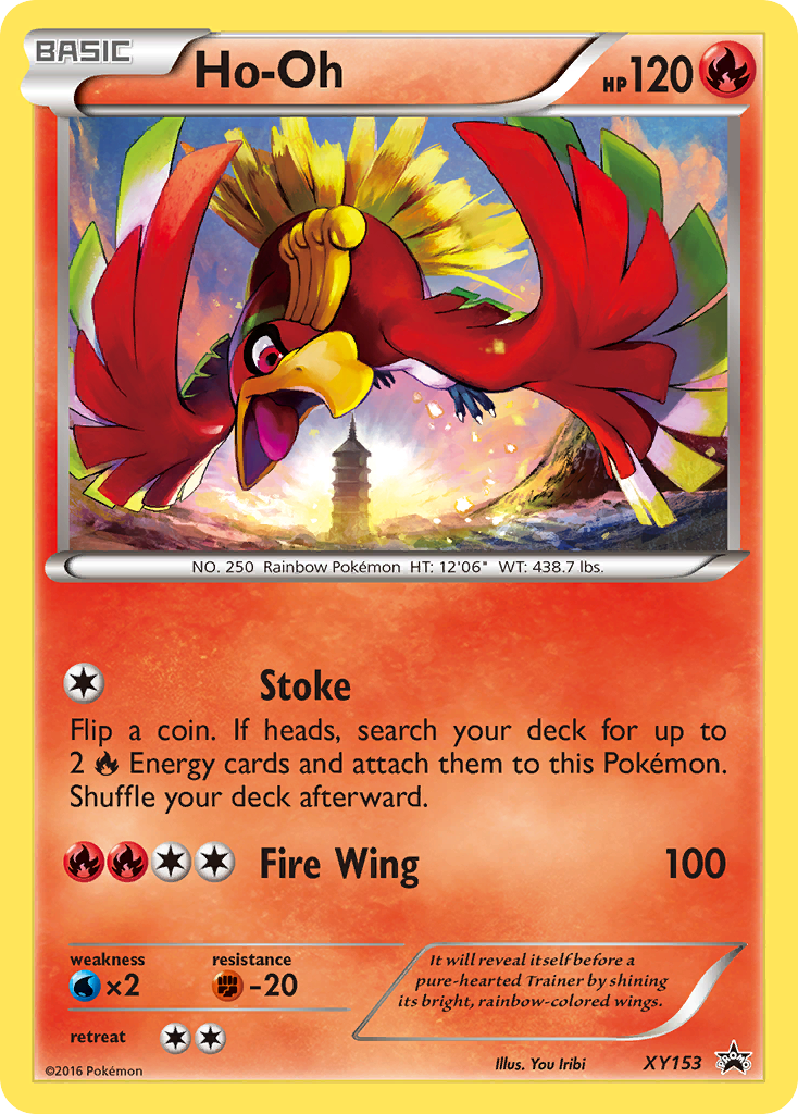 Ho-Oh (XY153) [XY: Black Star Promos] | Good Games Morley
