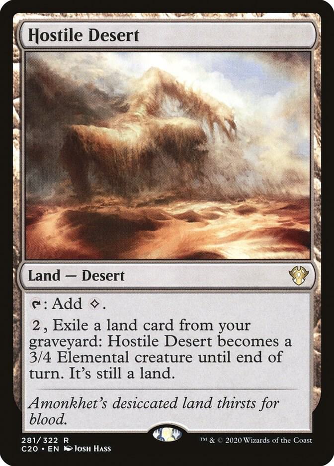 Hostile Desert 281 (Commander 2020)  | Good Games Morley